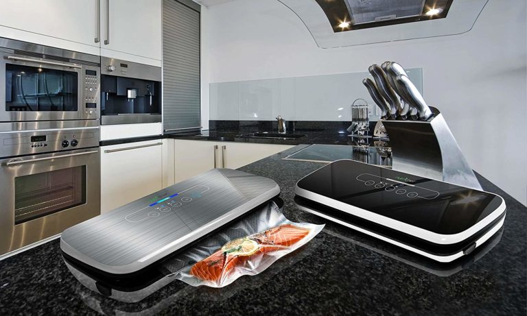 NutriChef Vacuum Sealer | Automatic Vacuum Air Sealing System For Food Preservation