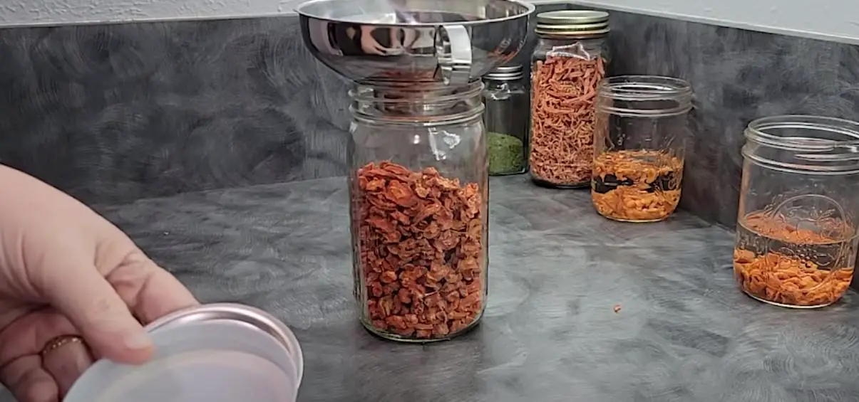  dehydrating carrots