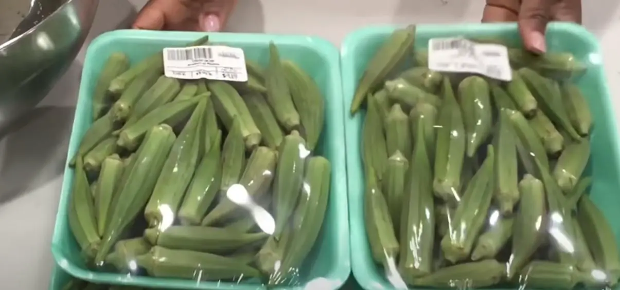 sealed okra