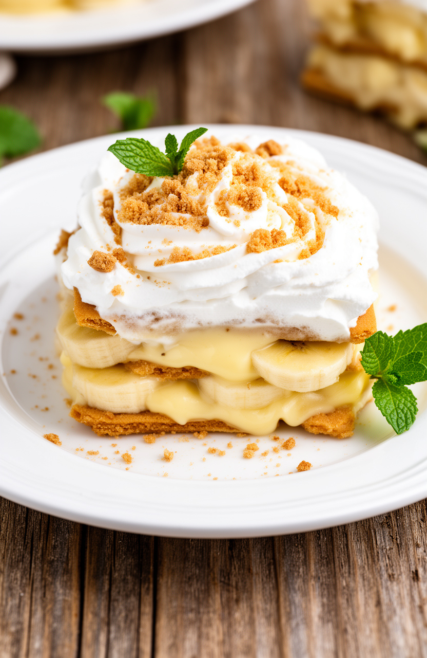 Crowd-Pleasing No-Bake Banana Pudding Lasagna for Parties