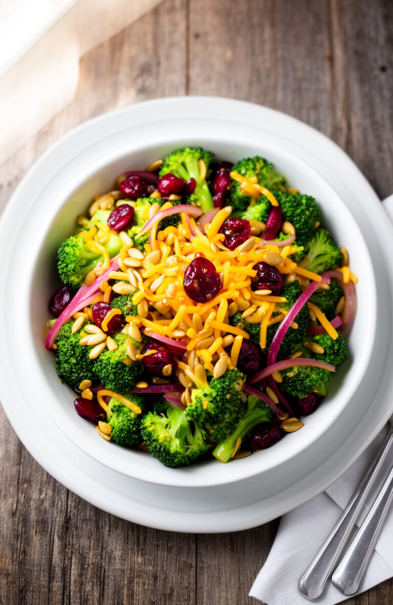 Best Broccoli Salad for Picnics (No Mayo, Make-Ahead)