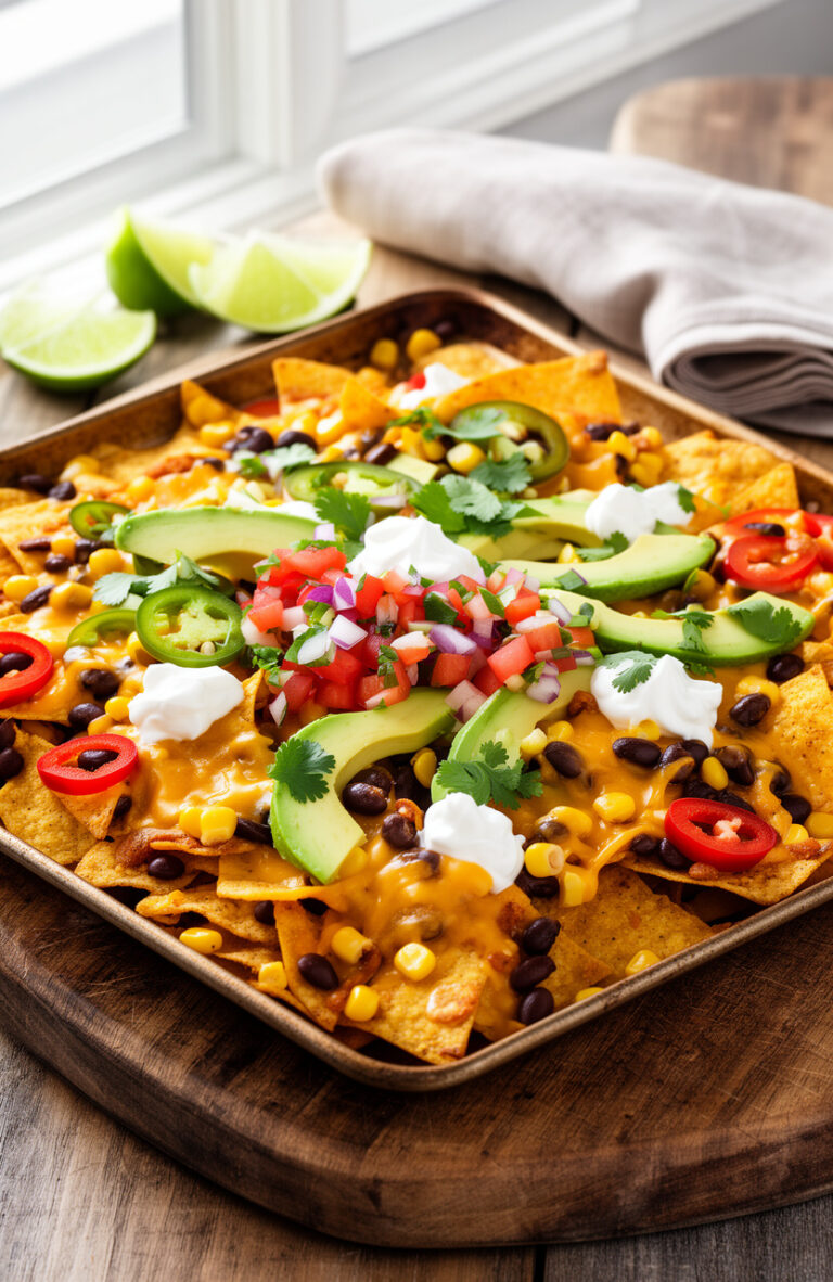 Budget Sheet Pan Nachos for Easy Graduation Party Feed-a-Crowd Meal