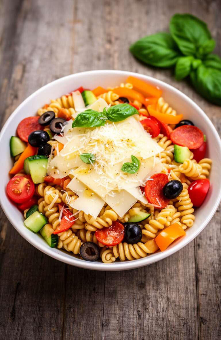 Classic Pasta Salad Recipe for BBQ Parties and Potlucks