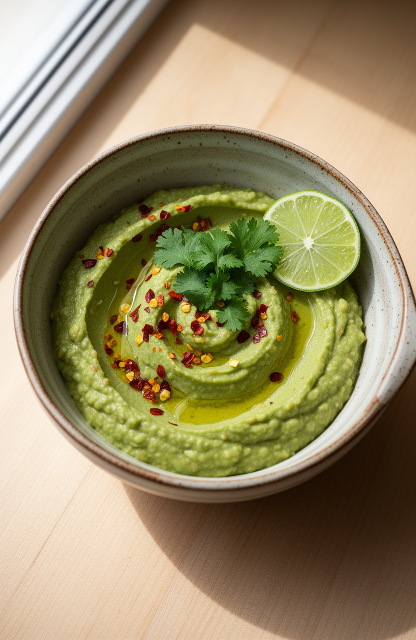 Creamy Avocado White Bean Dip — Healthy No-Cook Picnic Snack Idea