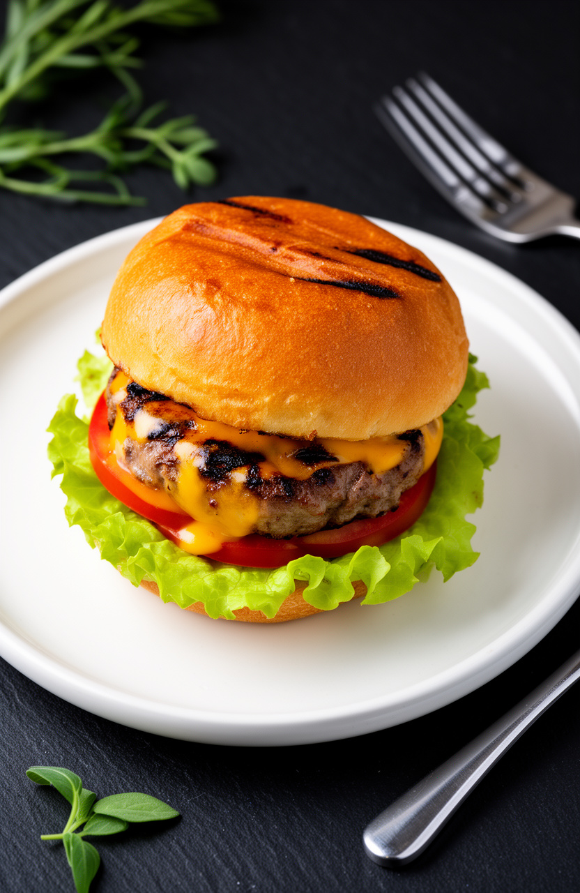 Juicy Cheese-Stuffed Burgers for Graduation Backyard BBQ Cookout