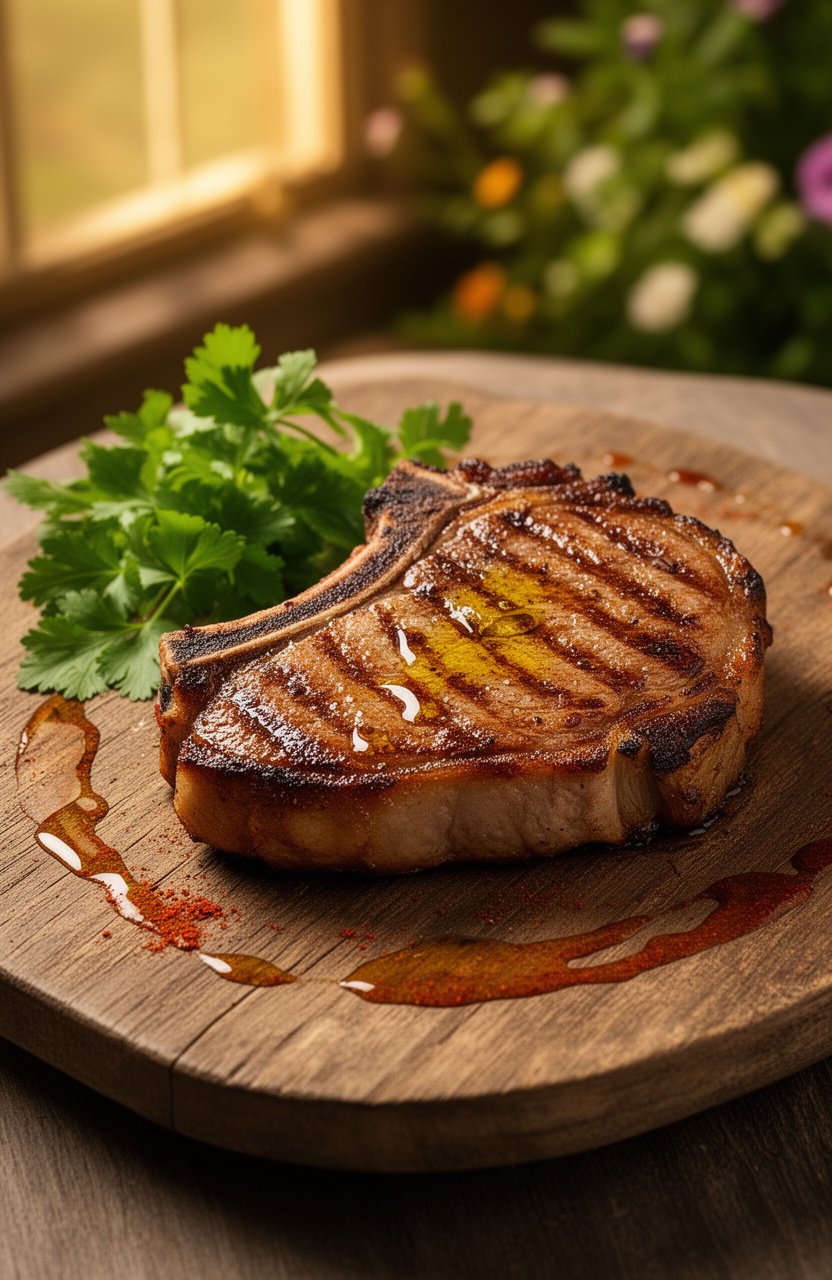 Juicy Grilled Pork Chop Recipe (Simple Outdoor Dinner Idea)
