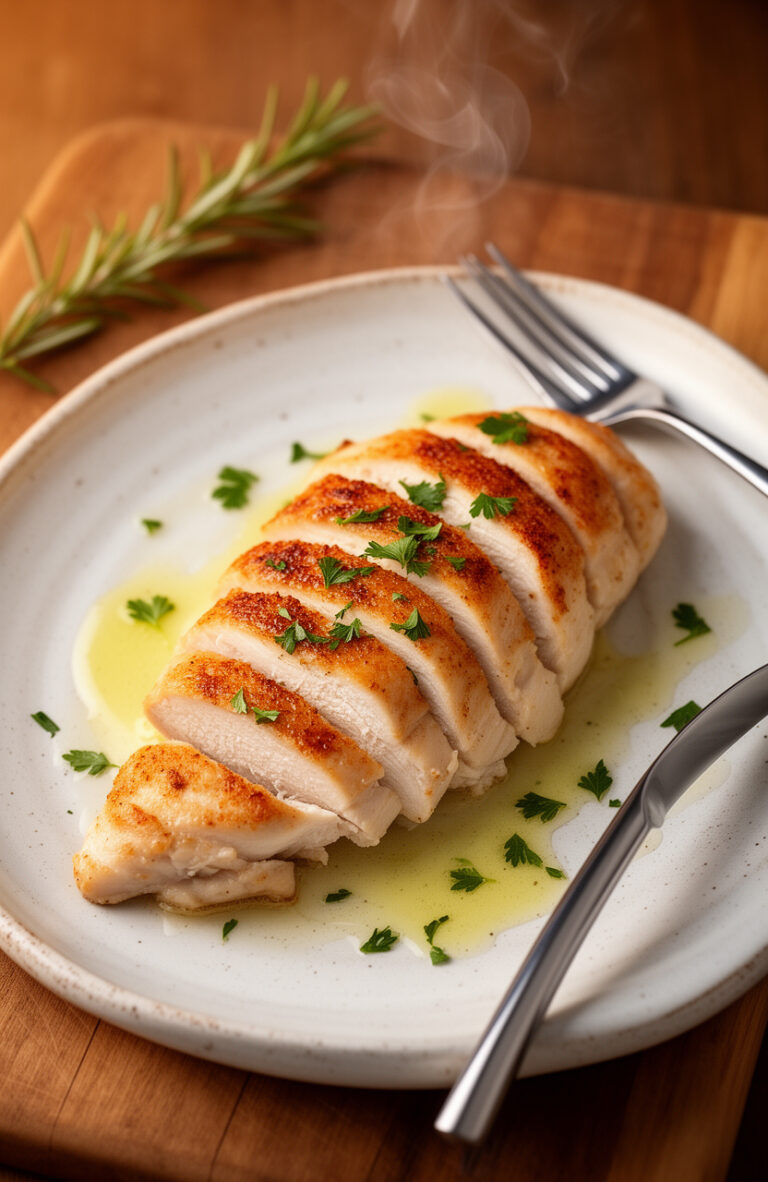 Quick Boneless Skinless Chicken Breast Recipe (Juicy and Tender)