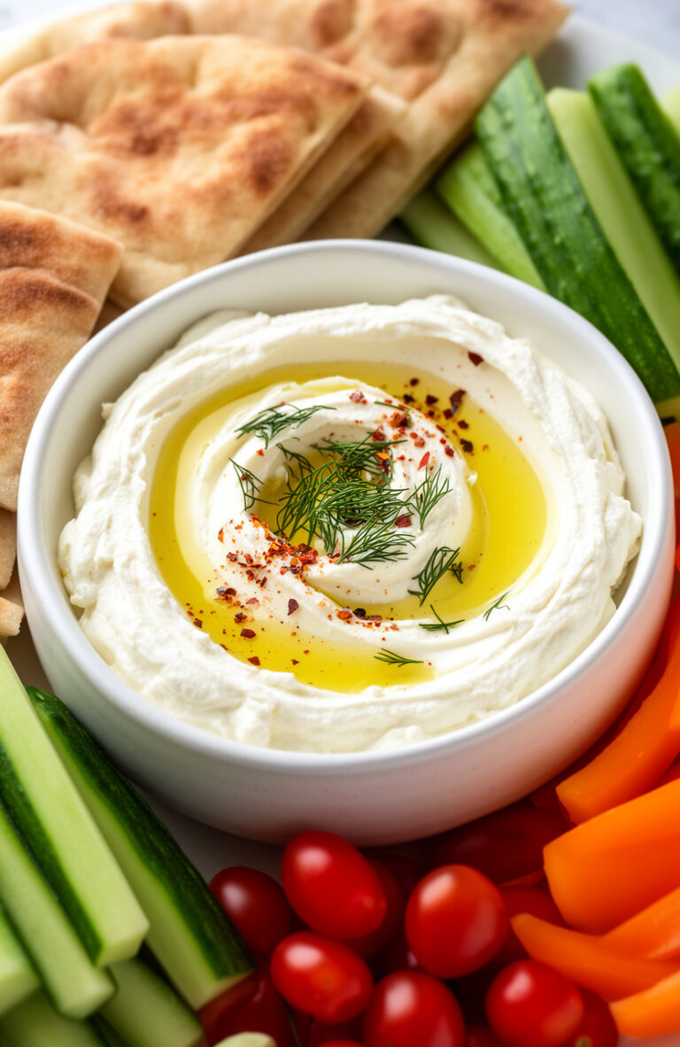 Viral Cottage Cheese Veggie Dip — High-Protein Picnic Snack Idea for Summer