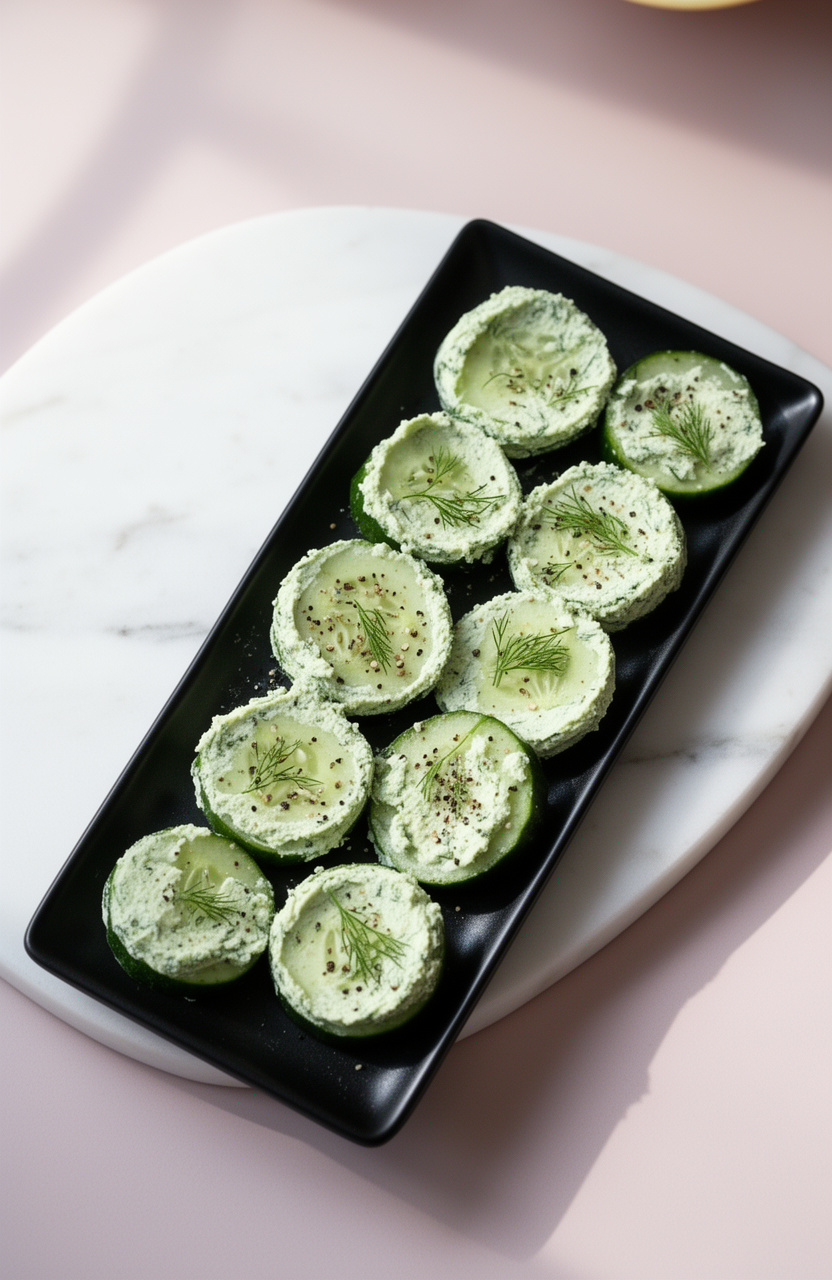 Viral Cucumber Cream Cheese Bites — Easy 10-Minute Picnic Snack Idea