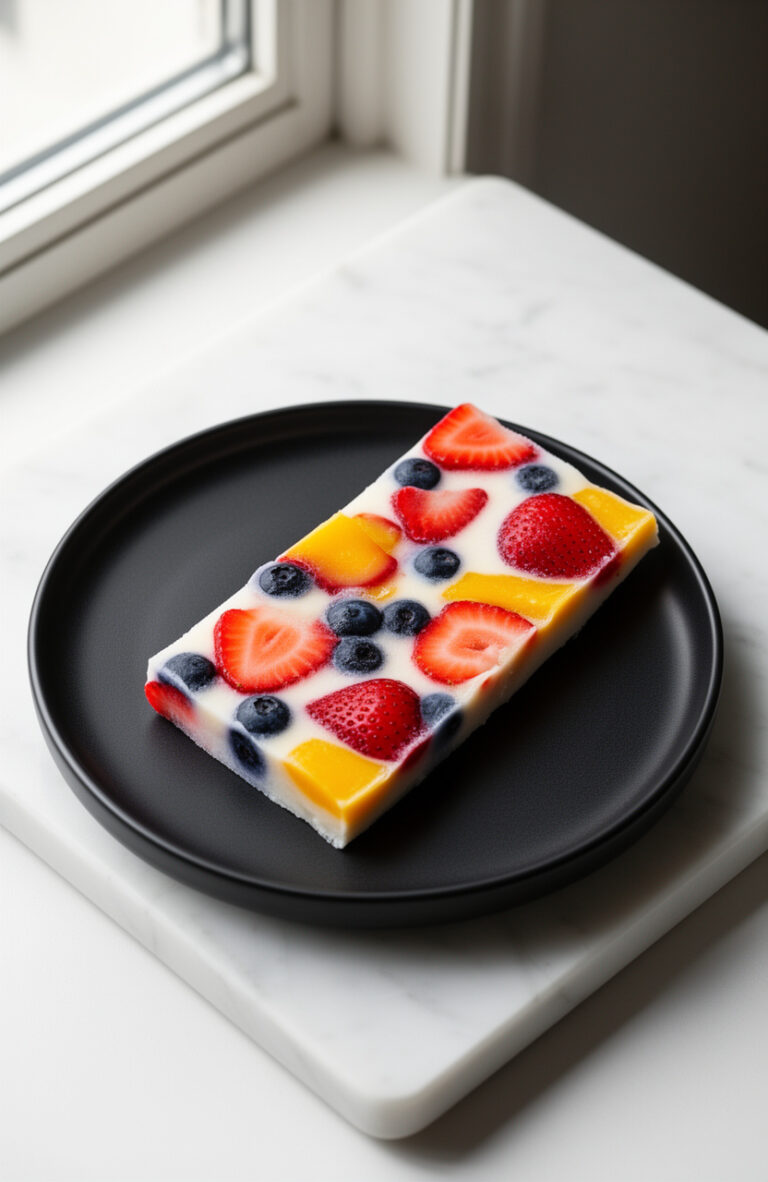 Viral Frozen Fruit Bark — Best Summer Picnic Dessert Idea (3 Ingredients)