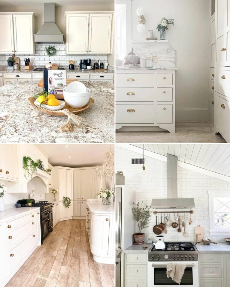 20 Farmhouse Cream Kitchen Cabinets for Rustic Charm