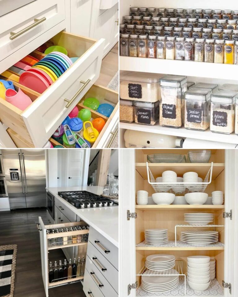25 Kitchen Cabinet Organization Ideas for an Optimized Life