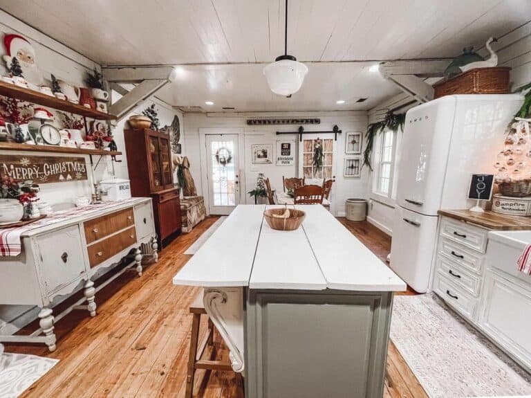 Antique Galley Kitchen