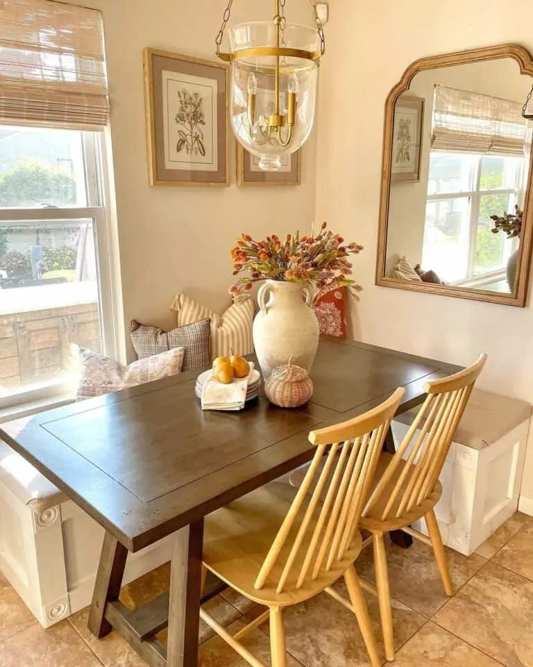 Autumn Farmhouse Banquette