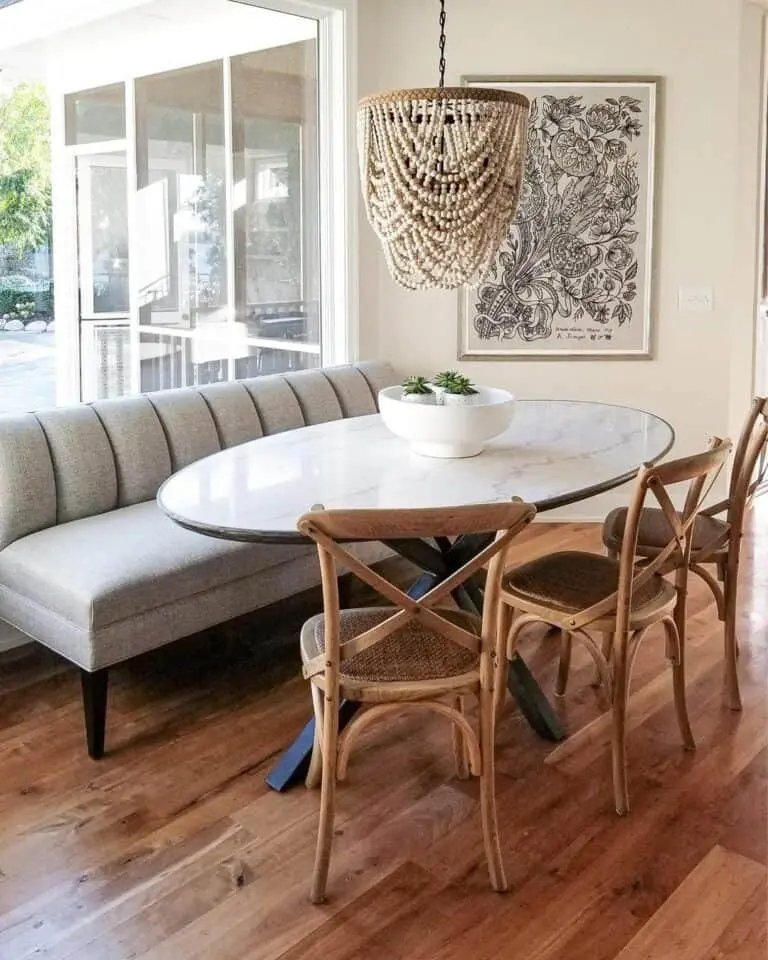Blended Contemporary Farmhouse furnishings