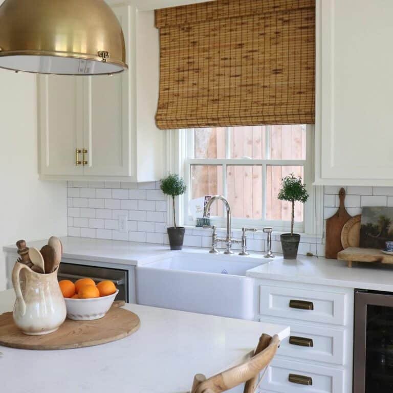 Brass and Chrome Accents