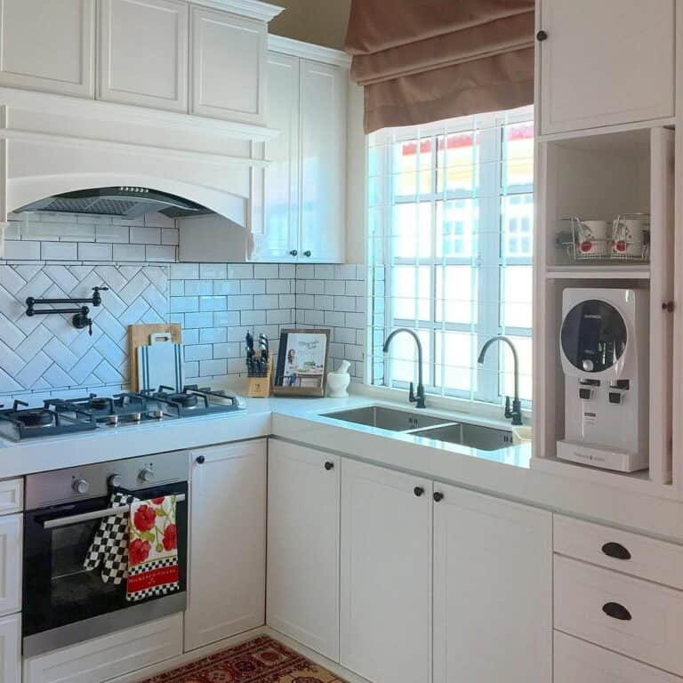 Hidden Appliance Cabinet