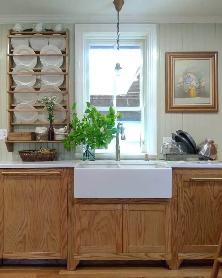 Light Wood Cabinets