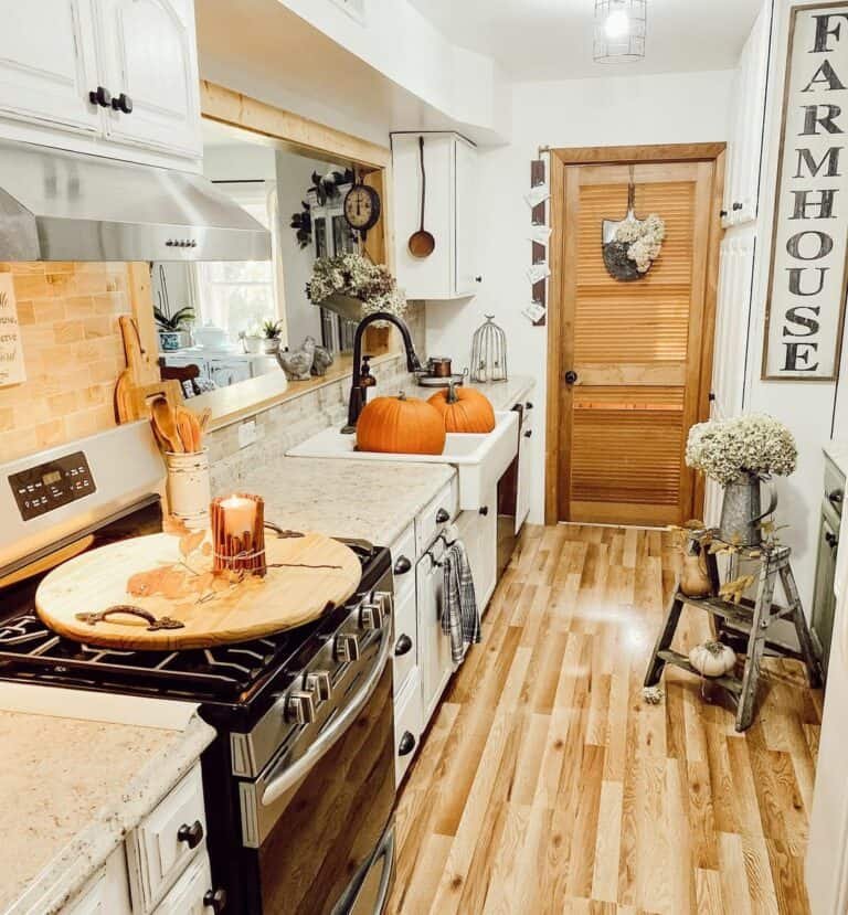 Rustic Kitchen Pass-through