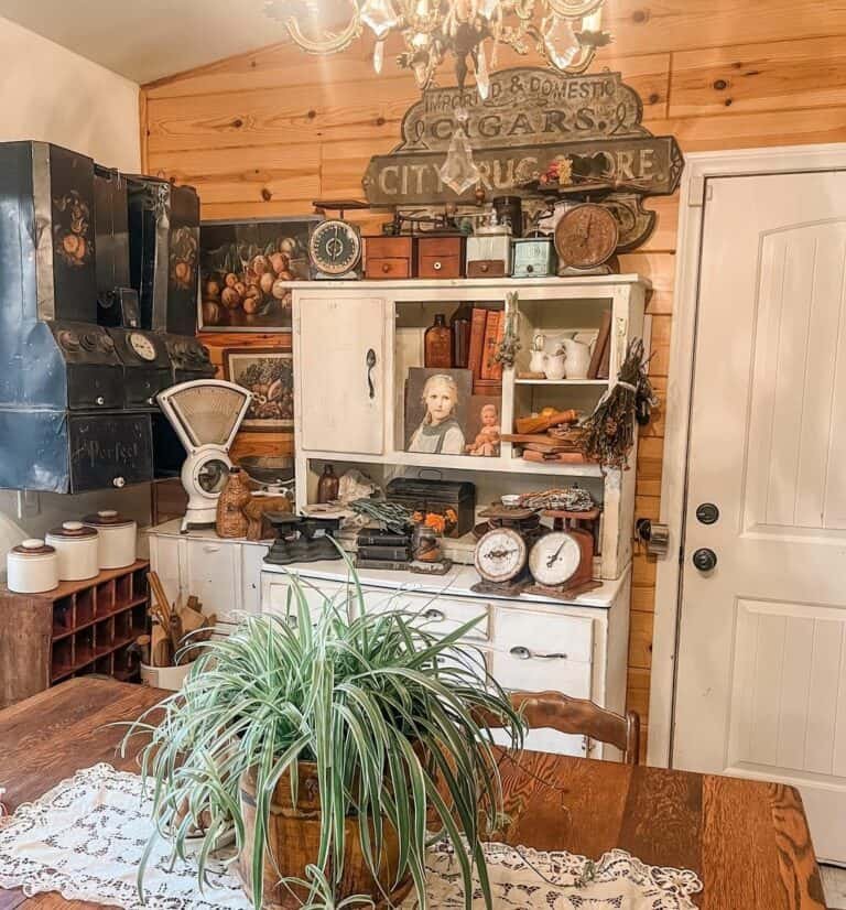 Rustic Wood Shiplap Wall