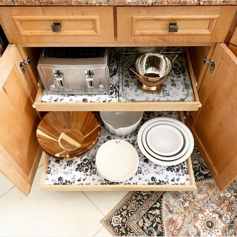 Slide-Out Drawer Cabinets