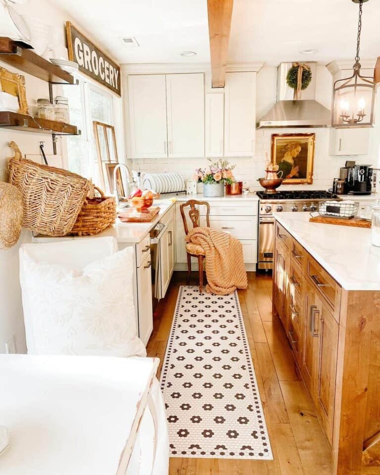 Vintage Treasures and Wooden Accents